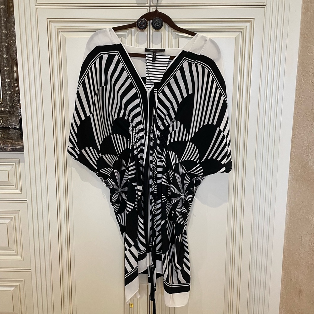 Bcbg  maxaria dress with slip mower once. Comes with belt.
